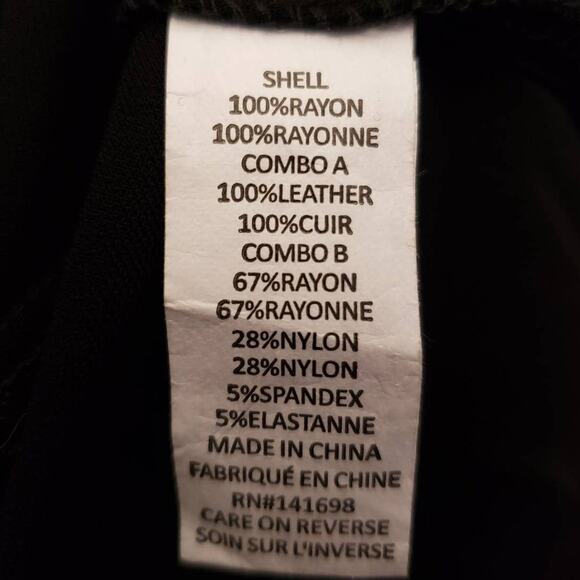 Ramy Brook Black Leather Rayon Sleeveless Tank Top XS - Picture 5 of 7